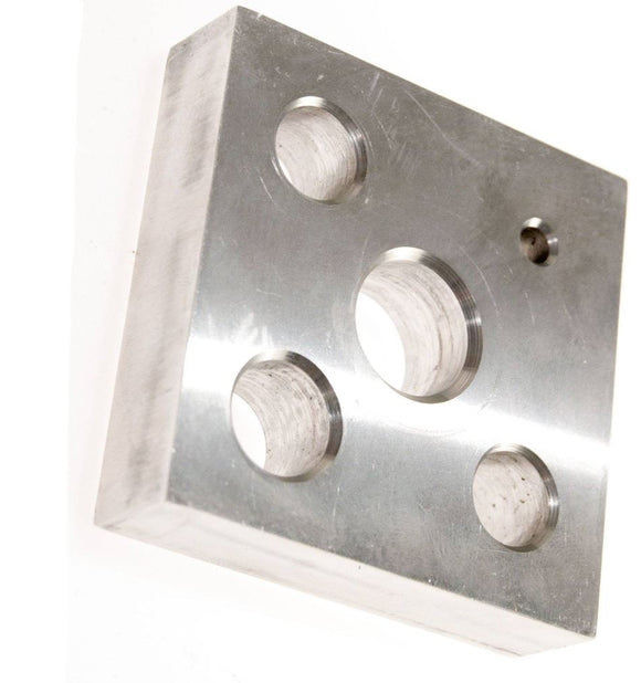 HEATER BLOCK THROUGH-BOREAluminum Heating Blocks C