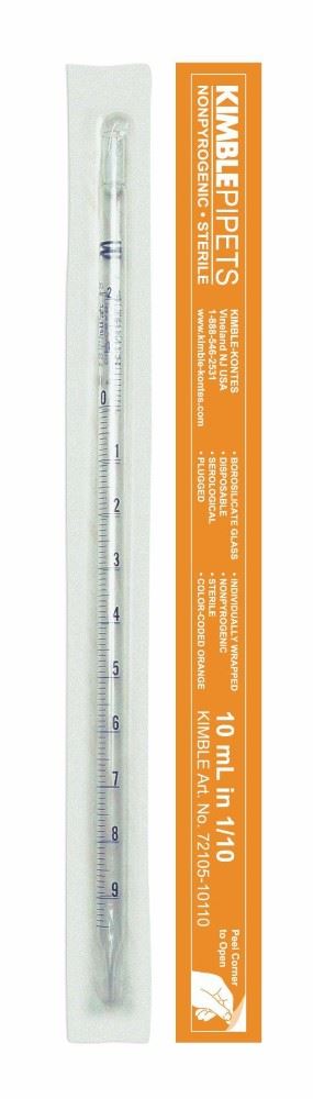 PIPET,SERO,TD,GLASS,SINGLE,YEL,1MLSterile Disposab