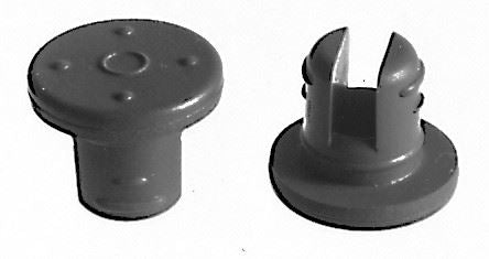 STOPPER BUTYL LYO 20 2LEGGray Butyl Rubber Lypholi