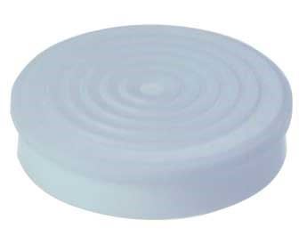 CAP,SNAP,PE,SIZE 1White Polyethylene Snap-Cap Case