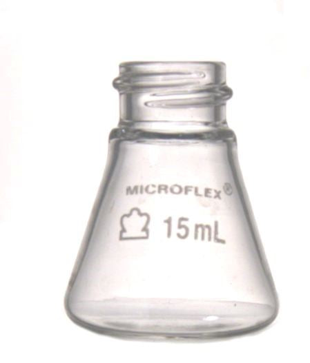 FLASK ERLENM 5ML 20-400 MICROFLEX® Threaded Erlenm