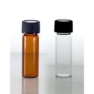 0 Dram, 15x45mm Vial, 13-425mm Thread, Black Polyp