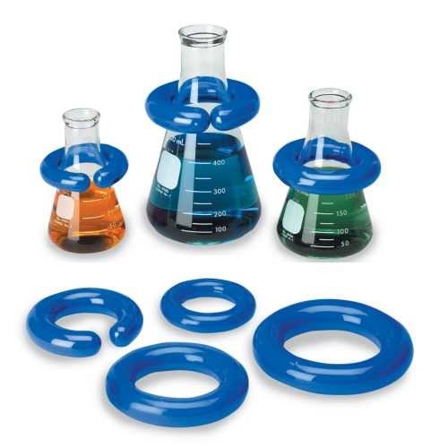Clearly Safe® Vinyl-Coated Lead Rings (circular),