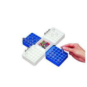 49 Position Snap Rack™, White for 12mm Vials QTY (