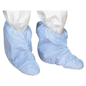 AquaTrak Ankle High Boot Covers, Blue, Elastic All