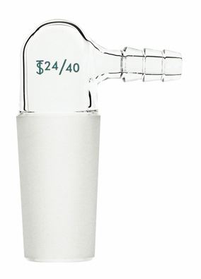 Adapter, Inlet,  19/22 Inner Joint, Bent 90°