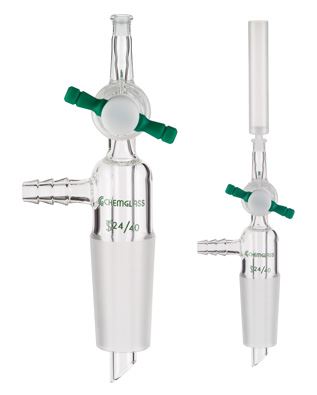 Adapter, 24/40 to Outer Luer W