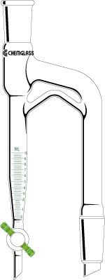Distilling Receiver, 10mL,