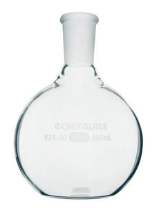 Flask, Flat Bottom, 125mL,