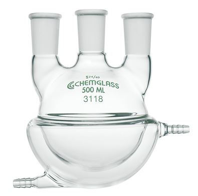 Flask, Round Bottom, 3000mL,