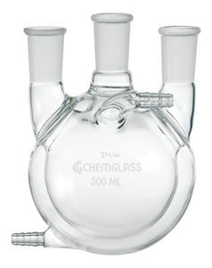 Flask, Round Bottom, 500mL,