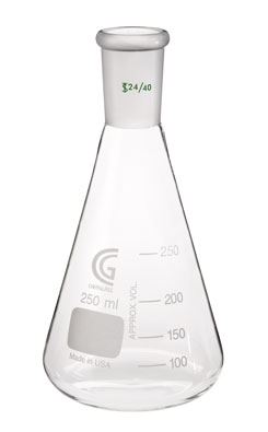 50ml flask erlenmeyer 24/39