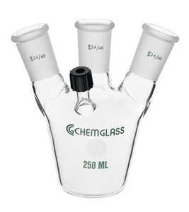 125ml 4nk flask, 24/40c 14/20s