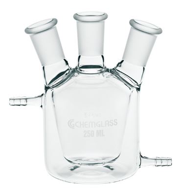 125ml 3-neck Flask, 14/19