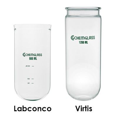 300ml Flask, Virtis Freeze Dry