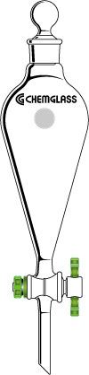 Funnel, Separatory, 250mL,