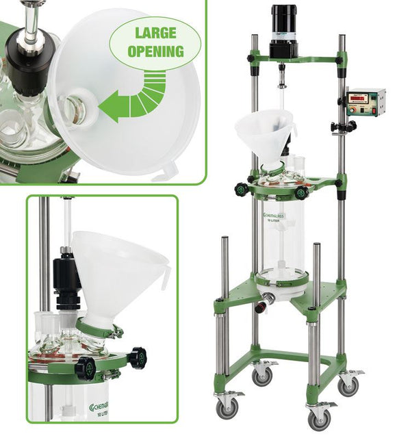 Small PP Funnel, 260mm Top, 80