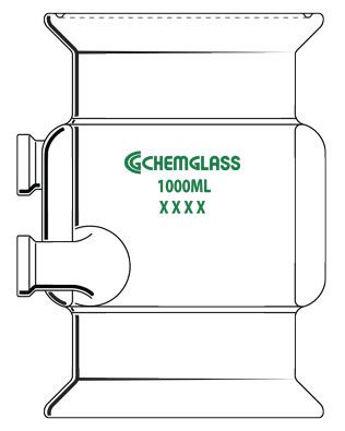 5L Filter Vessel, Jacketed,