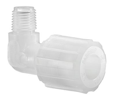 PFA 90° Adapter, 1/4