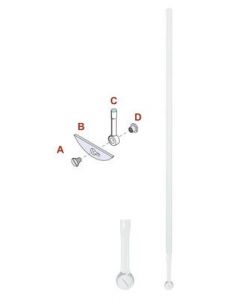 PTFE, Nut & Bolt Set 10mm