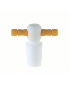 14/20 PTFE Stopper, Yellow