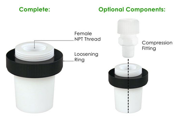 Stopper 45/50 PTFE , 3/4