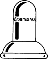 28/15 stopper, spherical, cap