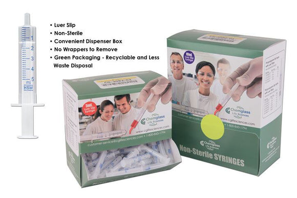 Syringe, Polypropylene, Luer S