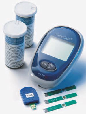 GlucCell Glucose Test Strips,