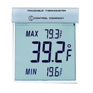 Big-Digit See-Thru Traceable  Thermometer °F