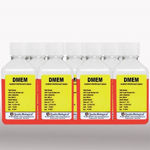 DMEM w/ L-Glutamine, (Dulbecco's Modified Eagle's