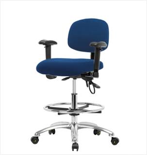 NETA Our ergonomic fabric ESD chairs feature prope
