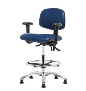 NETA Our ergonomic vinyl ESD chairs feature proper