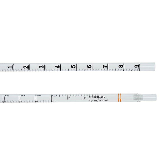 10mL Pipet, Open End, Individually Wrapped, Steril