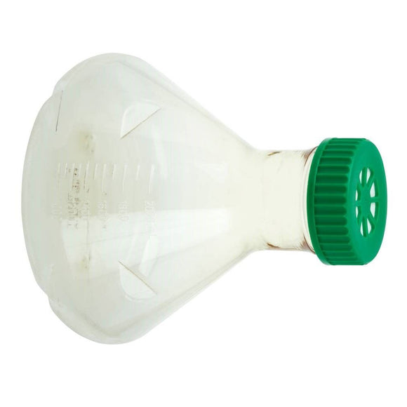 2L Fernbach Flask, Vent Cap, Baffled Bottom, Steri