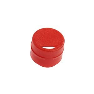 Cap Insert, Red, Polypropylene, Non-sterile, For C