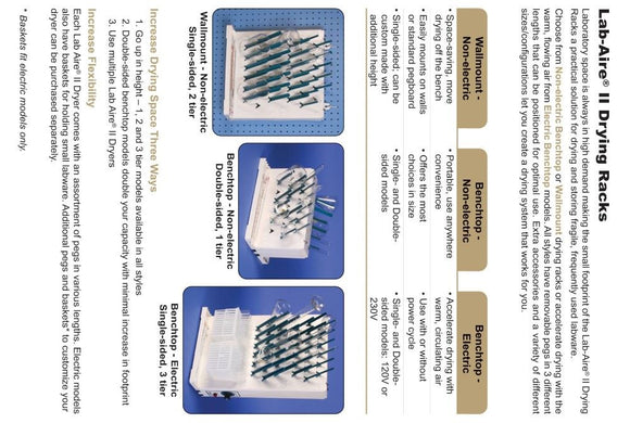 DRYING RACK,ROHS,DOUBLE-SIDED,3 TIER