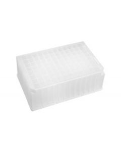 95 Well Clear Round Bottom 2mL Polypropylene Deep