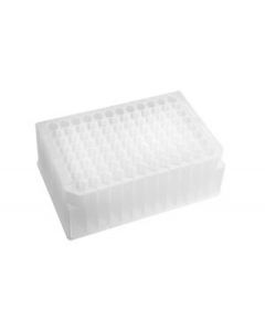 95 Well Clear Round Bottom 2mL Polypropylene Deep