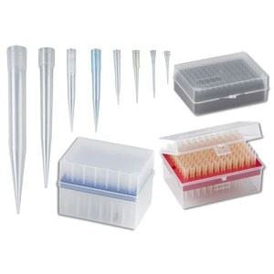 Liquid Handling 0.5 - 10ul pipette tips case of 4,