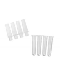 0.1mL Polypropylene PCR Tube Strips and Caps, 4 Tu