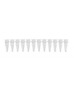 0.2mL Polypropylene PCR Tube Strips, 12 Tubes/Stri