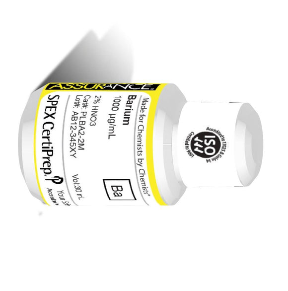 Barium, 1,000 ug/mL, for AA and ICP, 30 mL  (Addit