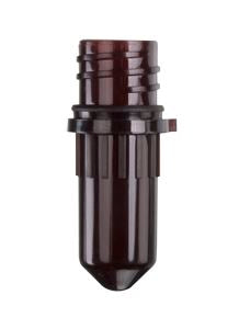 0.5mL Conical Screw Cap Tubes Only, Polypropylene,