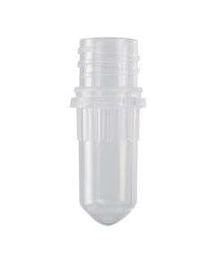 0.5mL Conical Screw Cap Tubes Only, Polypropylene,