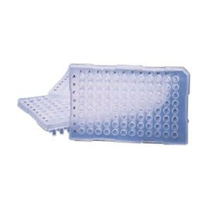 95 well plate, polypropylene, elevated skirt, pack